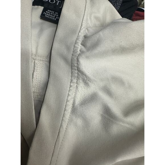 Footjoy Mens Pullover Windbreaker Size XL Tan Pockets Golf Casual Lightweight - Picture 10 of 10